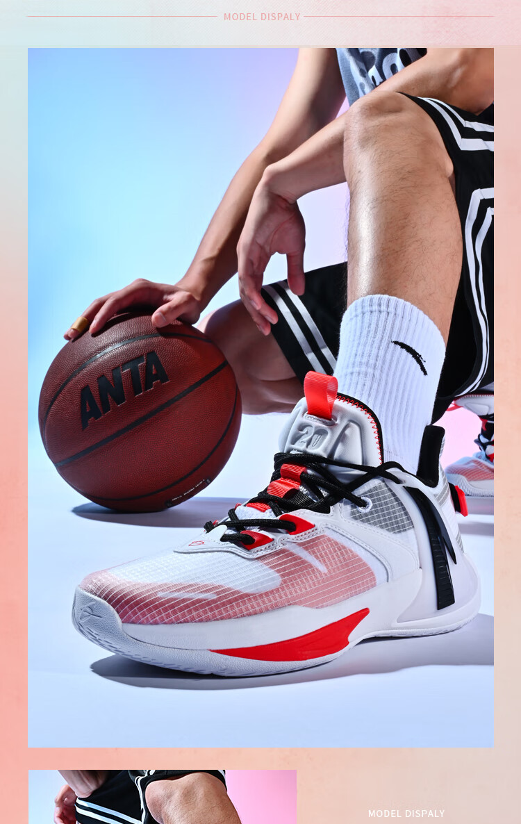 安踏篮球鞋男秋季海沃德gh2022新款低帮透气运动鞋官网旗舰 浅滩绿 -2