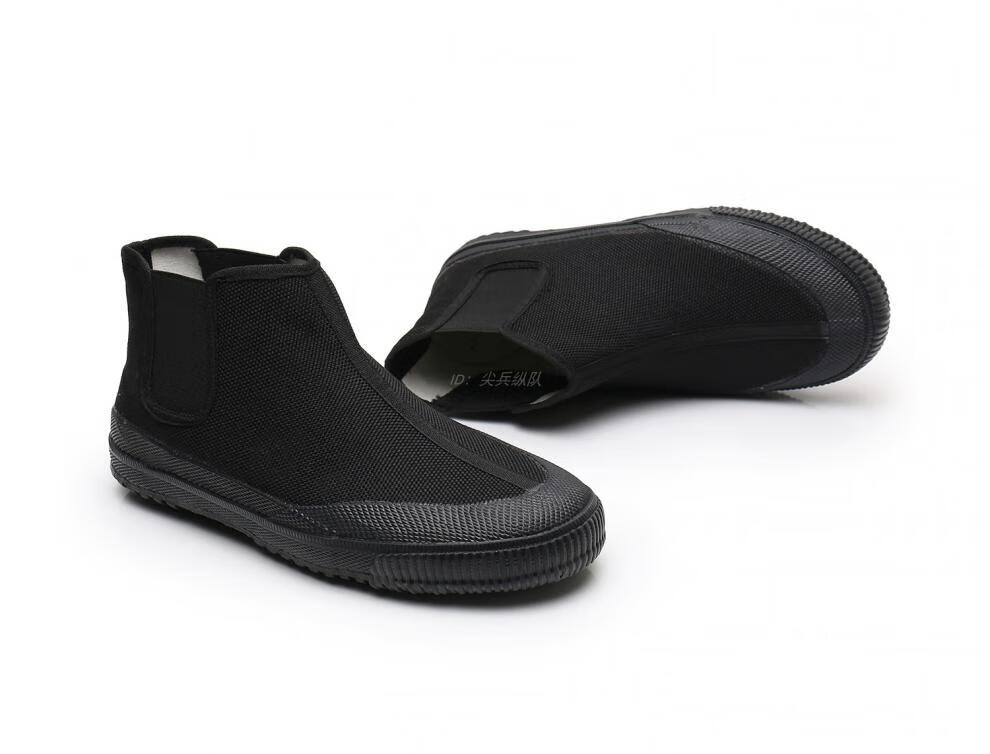 《2022新款军用解放鞋 解放鞋男女懒人帆布鞋工作鞋工地鞋一脚蹬高帮