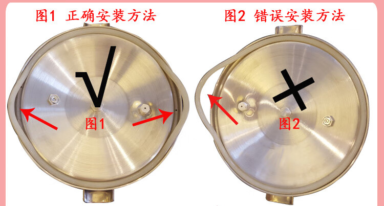 防爆高壓鍋密封圈配件鍋蓋膠圈壓力鍋皮膠墊圈通用 28cm防爆高壓鍋圈