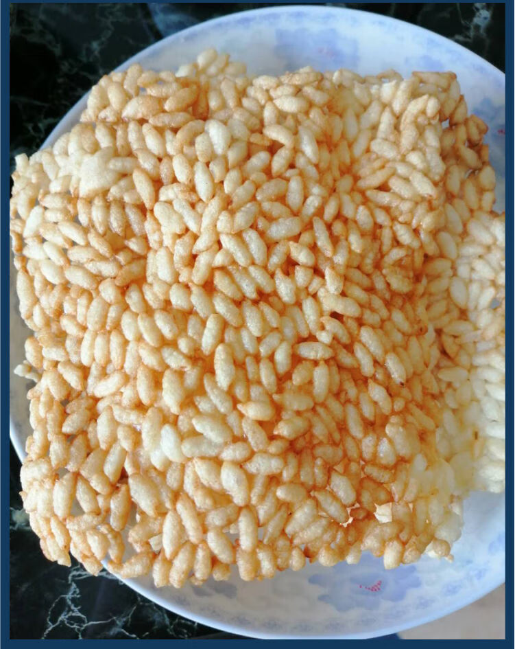 【二斤】贵州特产独山米扁米花手工糯米半成品油炸小吃 【二斤白色】