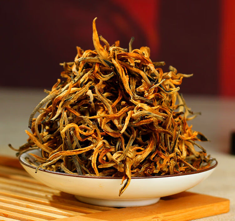 滇红茶蜜香大金芽金丝新茶云南凤庆滇红茶功夫红茶叶散茶红茶250克