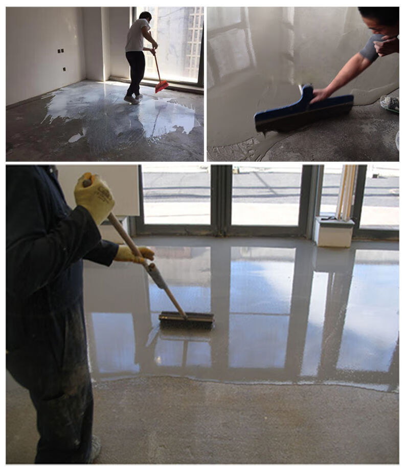 快递自流平水泥室内找平环氧地坪漆砂浆水泥路面修补材料眔高强度自流