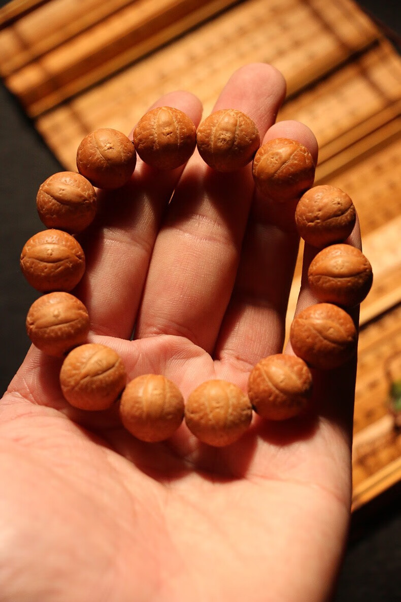 道匠行 尼泊尔凤眼菩提子手串正圆龙眼菩提男女佛珠手链 精品凤眼菩提