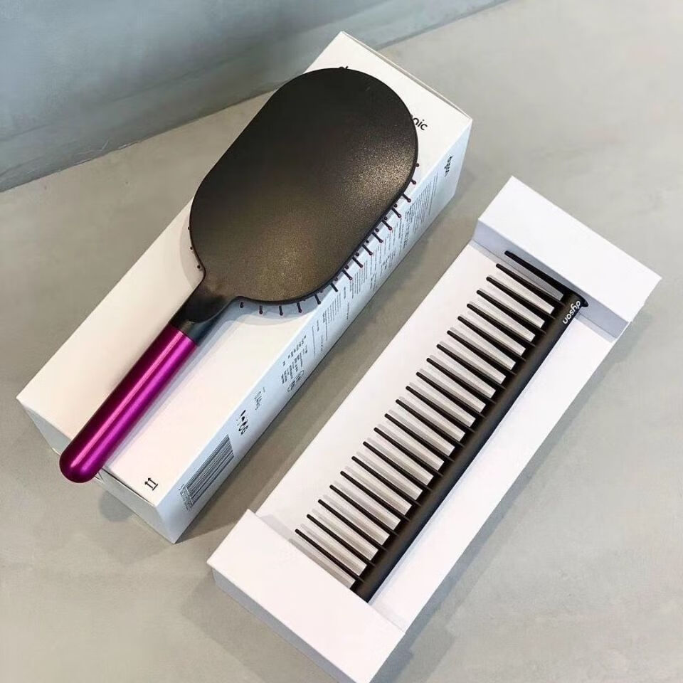 戴森气垫梳dyson戴森原装气垫宽齿梳子便携造型顺滑梳女面包气囊梳