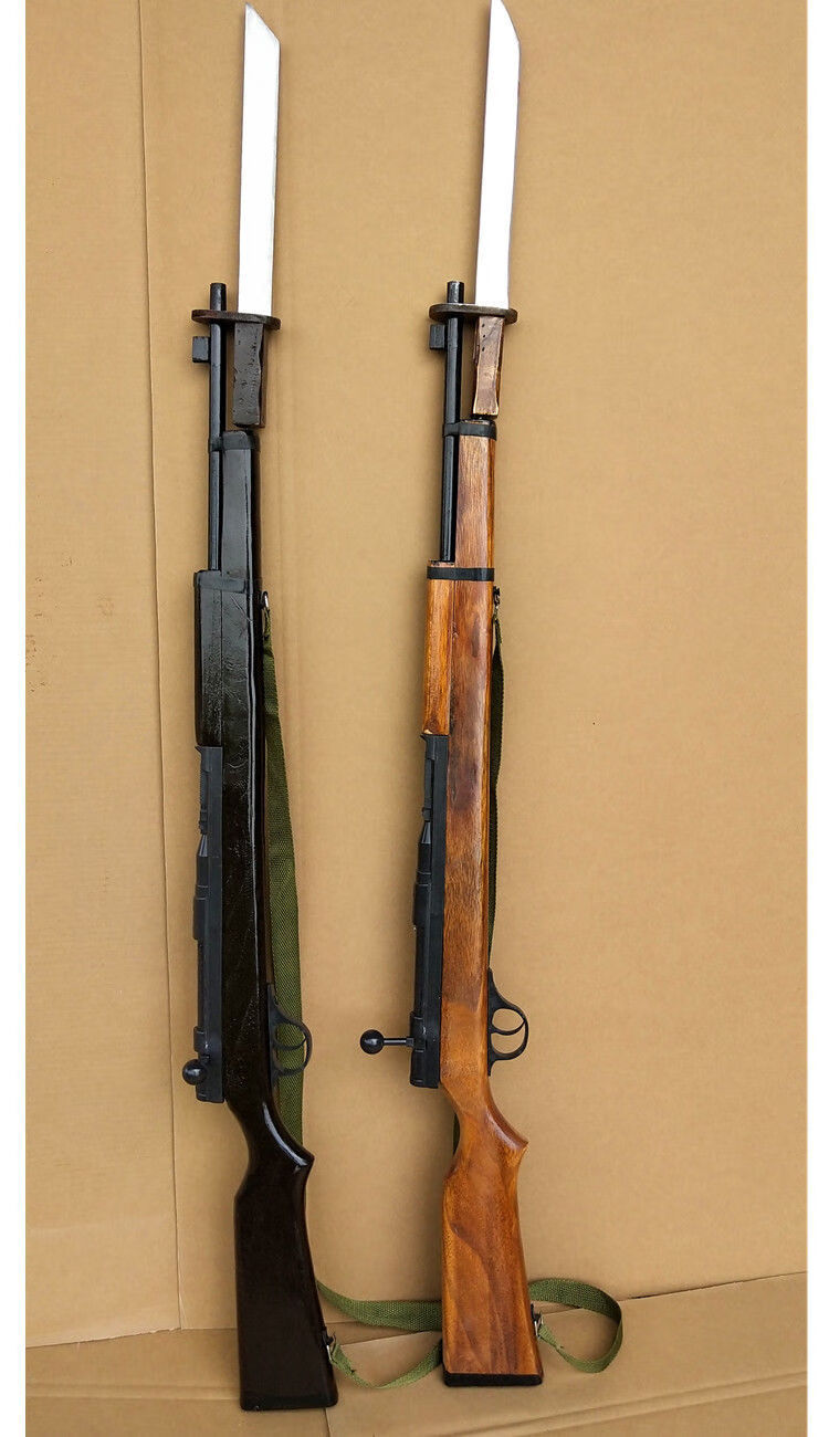 八路军的枪汉阳造三八大盖带木制戏剧舞台道具八路军红军38大盖木质枪