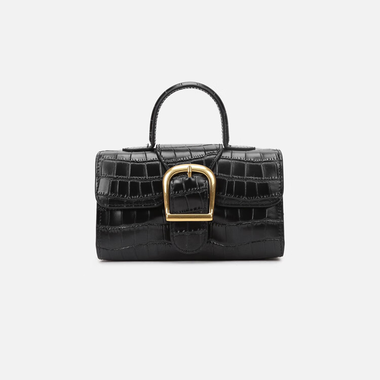 saralee品牌小众包包牛皮女新款复古医生包真皮单肩斜挎手提包潮小号