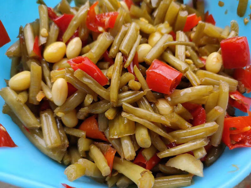 湖北特产竹溪泡菜酸菜酸红薯杆萝卜杆子凉拌泡菜老坛酸水腌制下饭 200