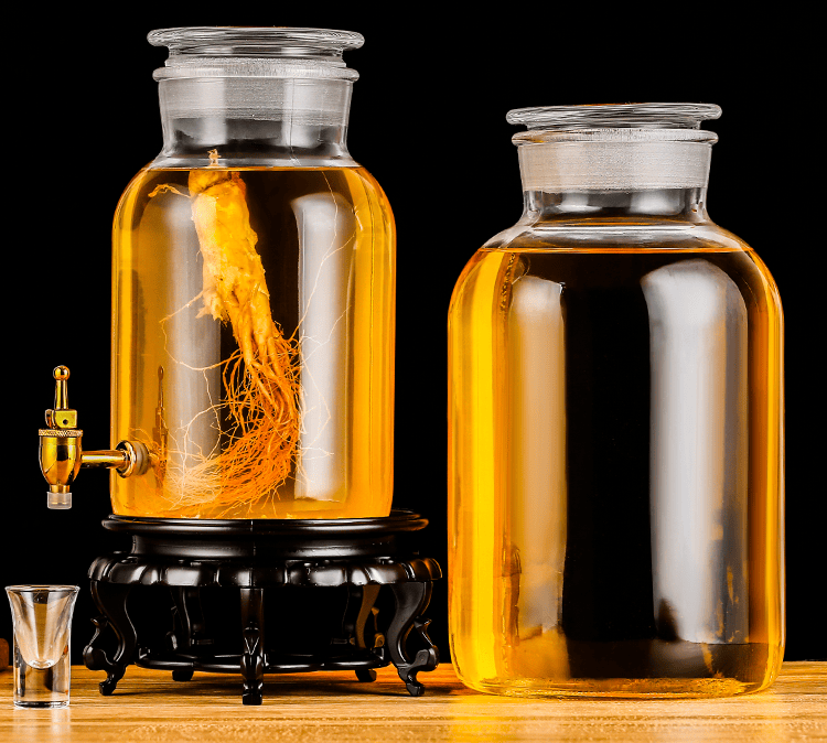 泡酒瓶5斤10斤20斤玻璃装酒容器家用酒坛酿酒罐加厚泡药酒瓶空瓶子 15