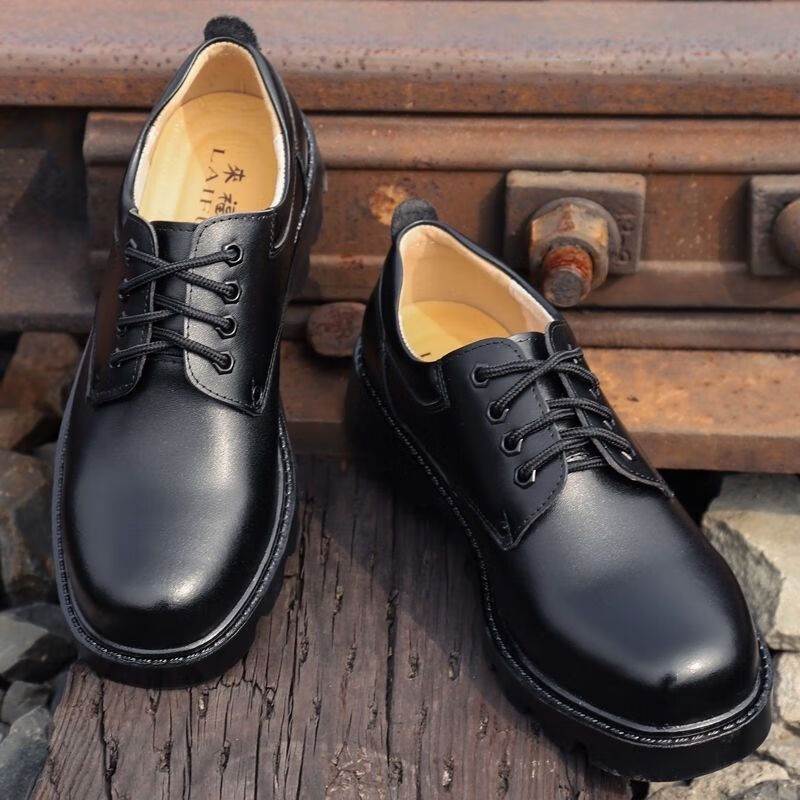 元鲜皮鞋勾男士皮鞋大头皮鞋劳保鞋钢头款44
