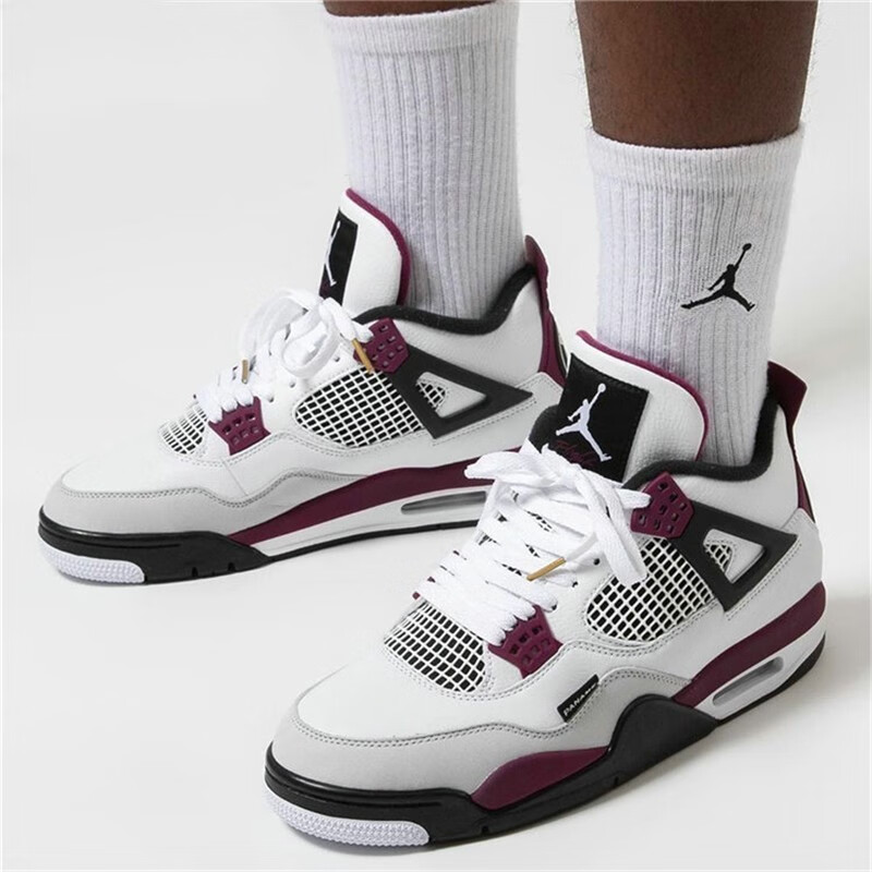 nike耐克男女鞋新款airjordan4aj4时尚休闲缓震运动篮球鞋ct5342007aq