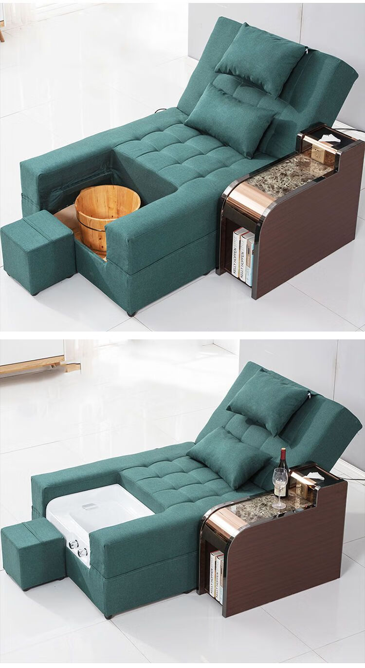 足疗按摩床沙发床足浴沙发电动按摩椅足疗店美容床洗浴中心休息床