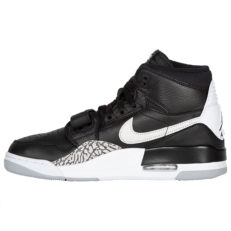 air jordan legacy aj312黑水泥 爆裂纹篮球鞋 av3922 av3922-001