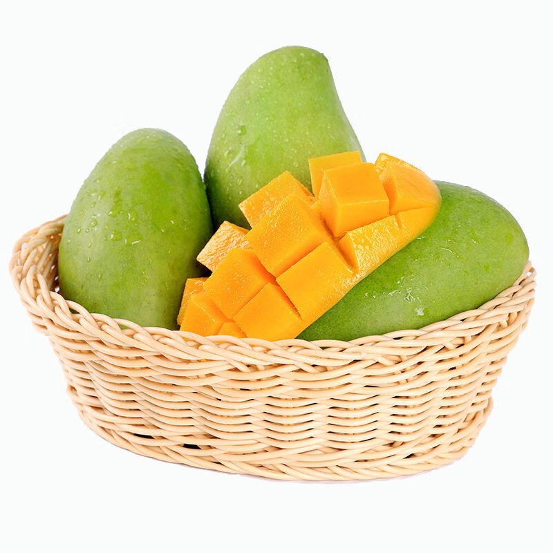 芒果 越南玉芒芒果批发青芒果芒果10斤装3/5斤新鲜芒果水果大青芒【11