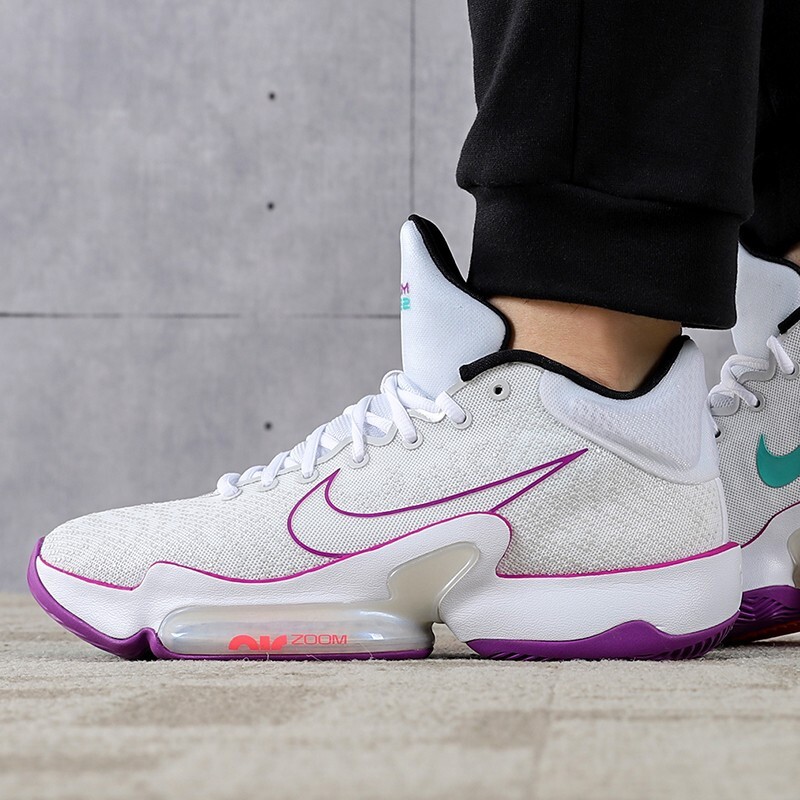 nike耐克zoom rize 2 ep 黑绿气垫男子运动实战篮球鞋ct1498-001 ct