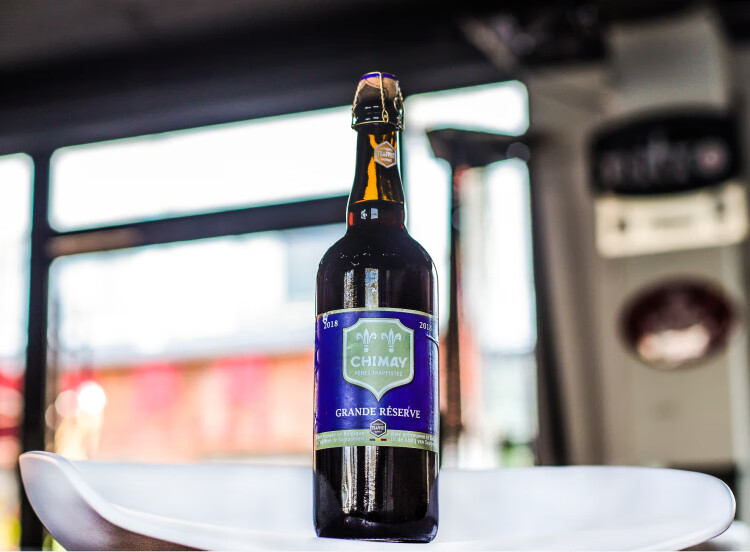 比利时进口智美蓝帽修道院四料精酿啤酒chimayblue750ml1瓶装智美蓝