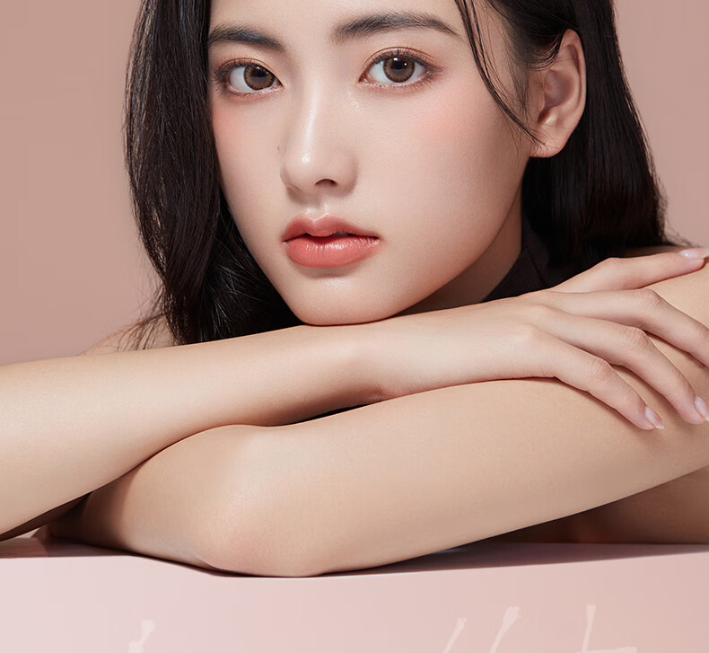 lemonade美瞳【】美瞳半年抛lemonade2片装 女彩色隐形眼镜小直径自然