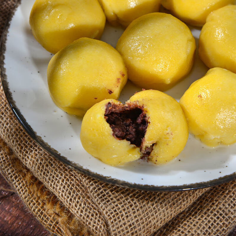 北京粘豆包 东北大黄米粘豆包豆包粗粮粘豆包东北特产500gx1袋 江米面