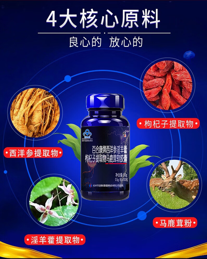 國產藍帽標識:保健食品(食健字)包裝:瓶裝劑型:膠囊適用人群:男性商品