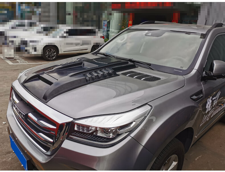 长城哈弗h9改装长成哈佛15-20款机盖出风口车头盖机头引擎盖进风口贴