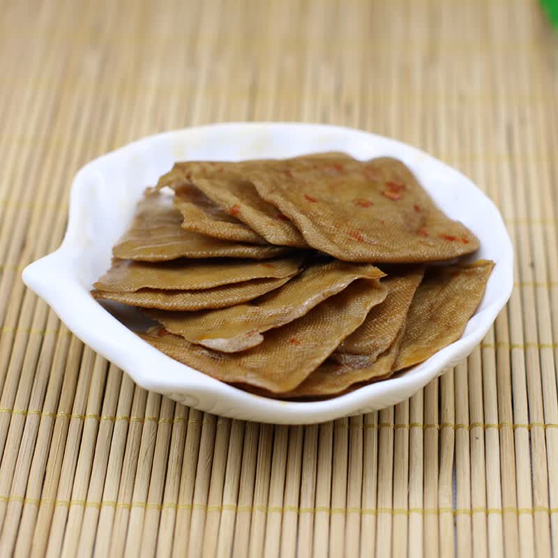 新港茶干安徽芜湖繁昌特产薄片休闲零食品小吃金滕王手工豆腐干 20袋