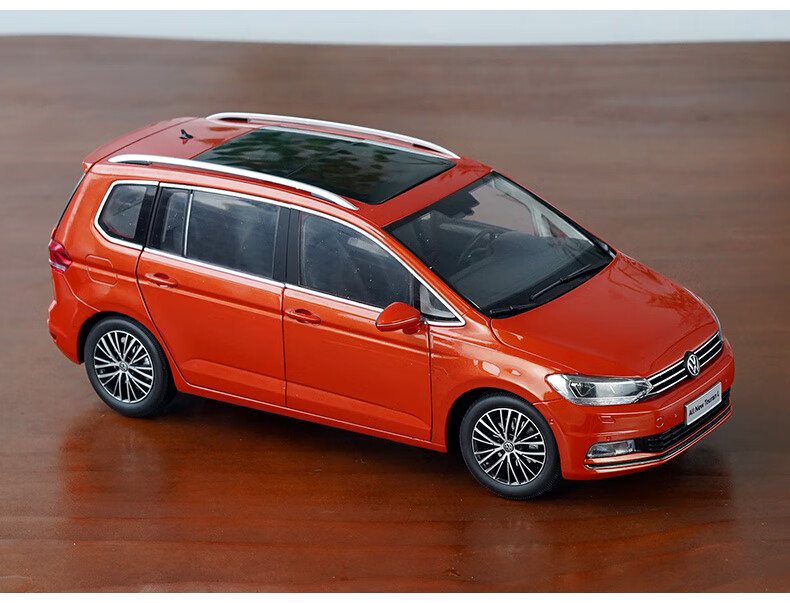 迷铭乐 1:18原厂汽车模型 上汽大众 商务车系列 mpv 威然 途安 仿真