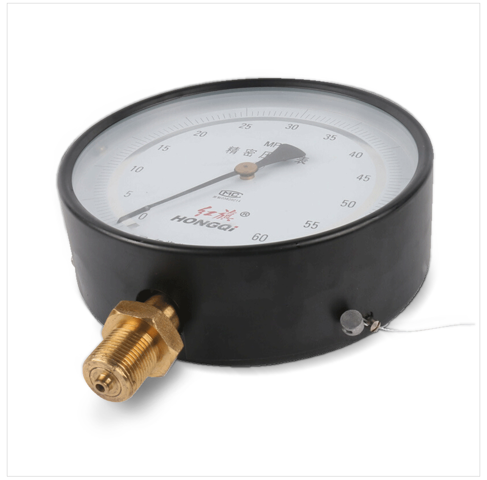 【定制】红旗 yb-150精密压力表 0.