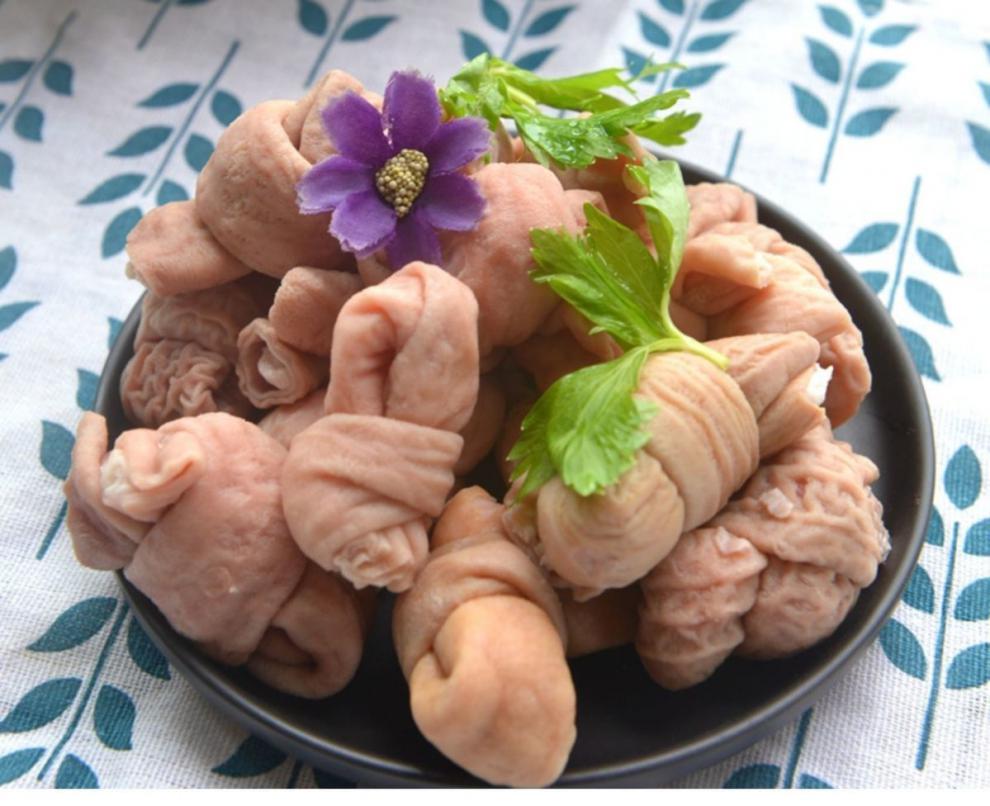 冒节子肥肠结子成都火锅串串食材商用新鲜冷冻四川小包装2斤起腾旺纳