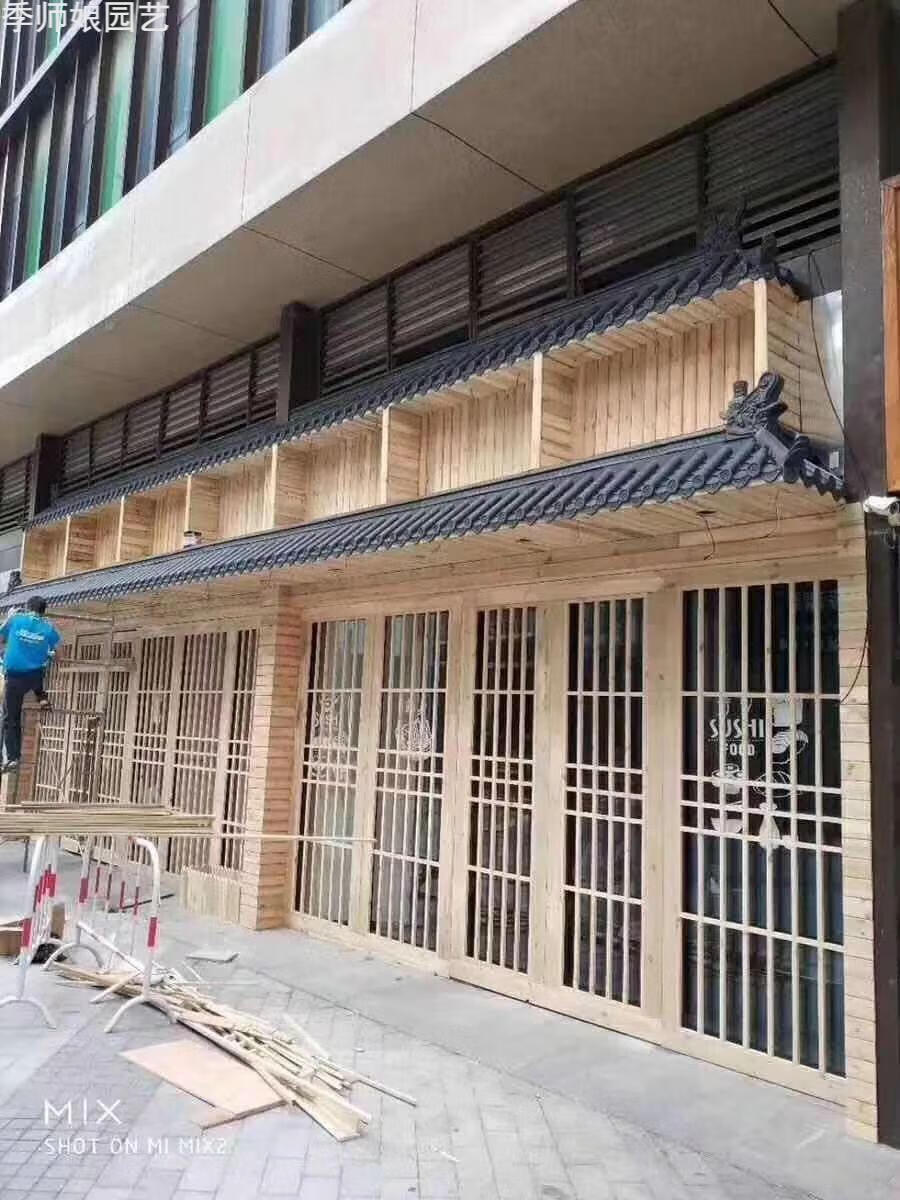 中式仿古屋檐门头一体仿古瓦树脂瓦仿真琉璃瓦徽派围墙装饰塑料瓦 翘