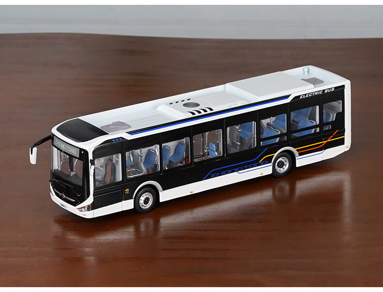 1:42原厂汽车模型 中通客车 新一代纯电动城市客车 lck6126evgra1