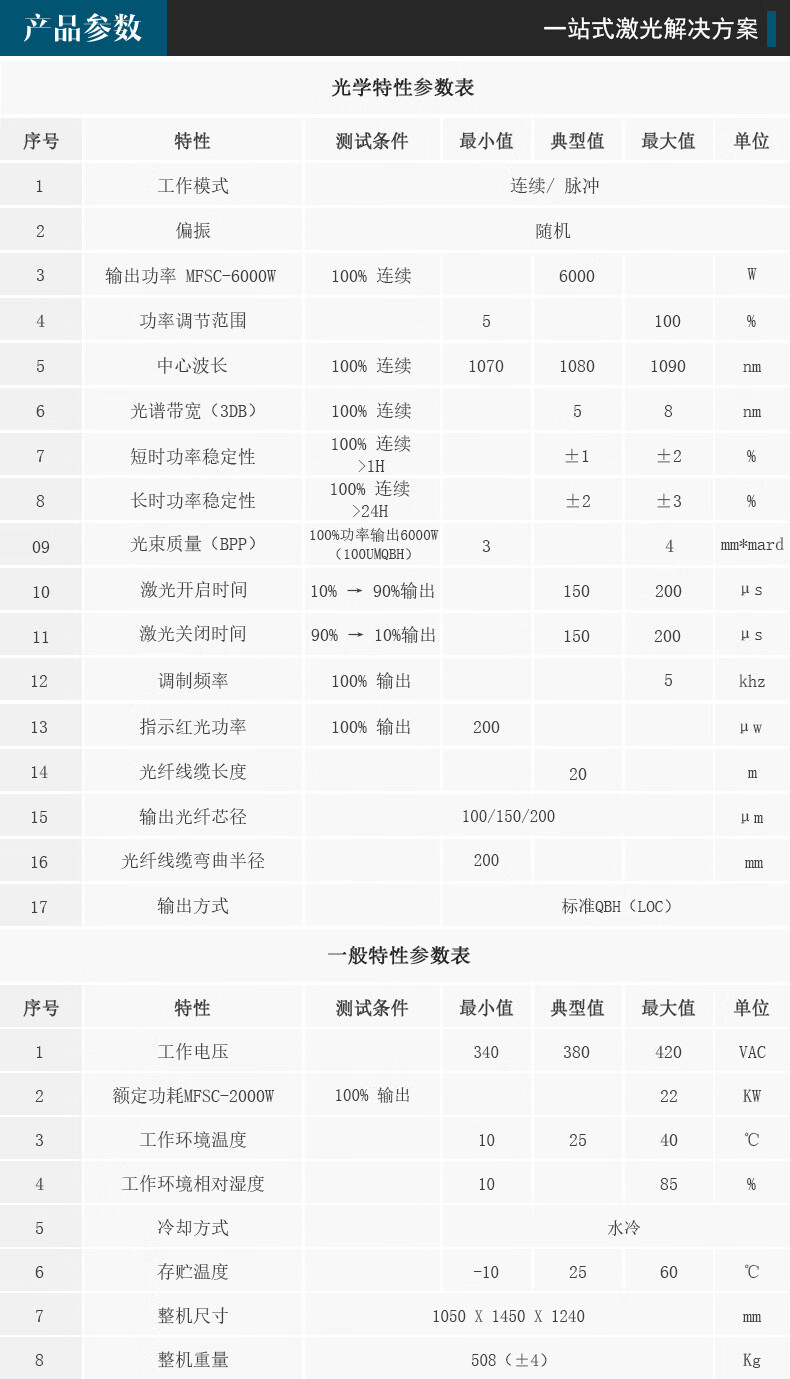 创鑫激光器mfmc 6000w光纤激光器 多模连续光纤激光器 others