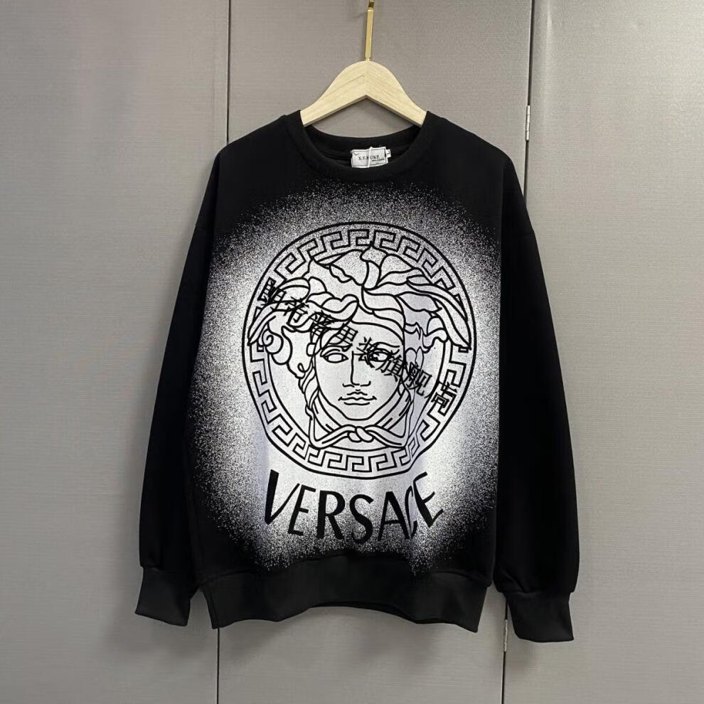 【官方自营旗舰】 美杜莎美人头卫衣潮流秋季长袖男潮牌上衣欧货大地