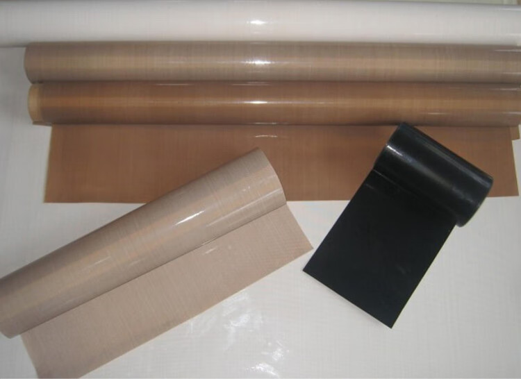 进口铁氟龙高温布光滑耐磨隔热布封口机制袋机耐高温耐热布0.18厚 0.