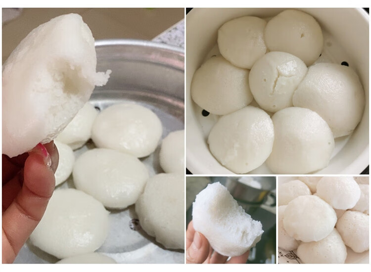 四川泡粑发糕重庆米糕馒头零食达州特产米粑糕点早餐点心500g 香甜味