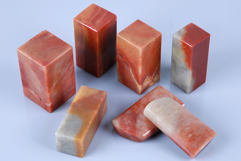 一刀印阁篆刻石料套装初学者练习章料姓名书画书法印章石料寿山石青田