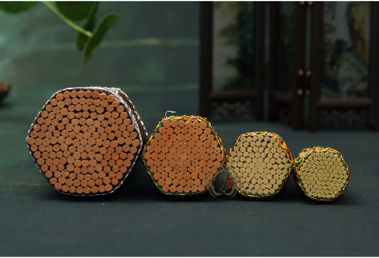 七色线供香香塔藏传用品供养佛菩萨香塔天然檀香塔香