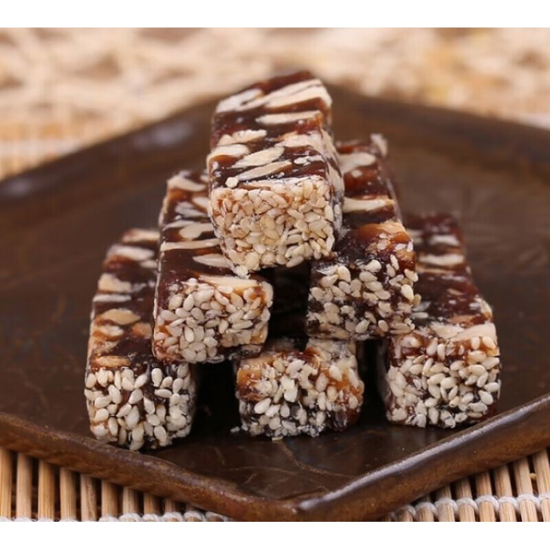 三禾北京稻香村糕点南枣果仁糕1000g特产手工花生软糖果【图片 价格