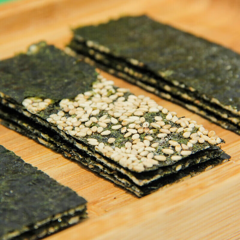 特产优联 芝麻夹心海苔脆40g罐装 抖音网红小吃食a 【6罐】口味随机