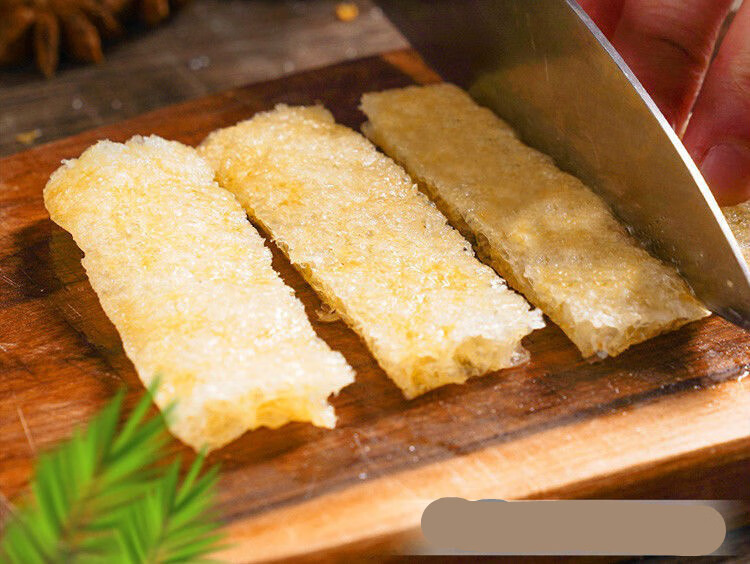 级5a皮肚干猪皮肉皮油炸猪皮干货火锅炒菜食材三鲜凉拌响皮定制250克