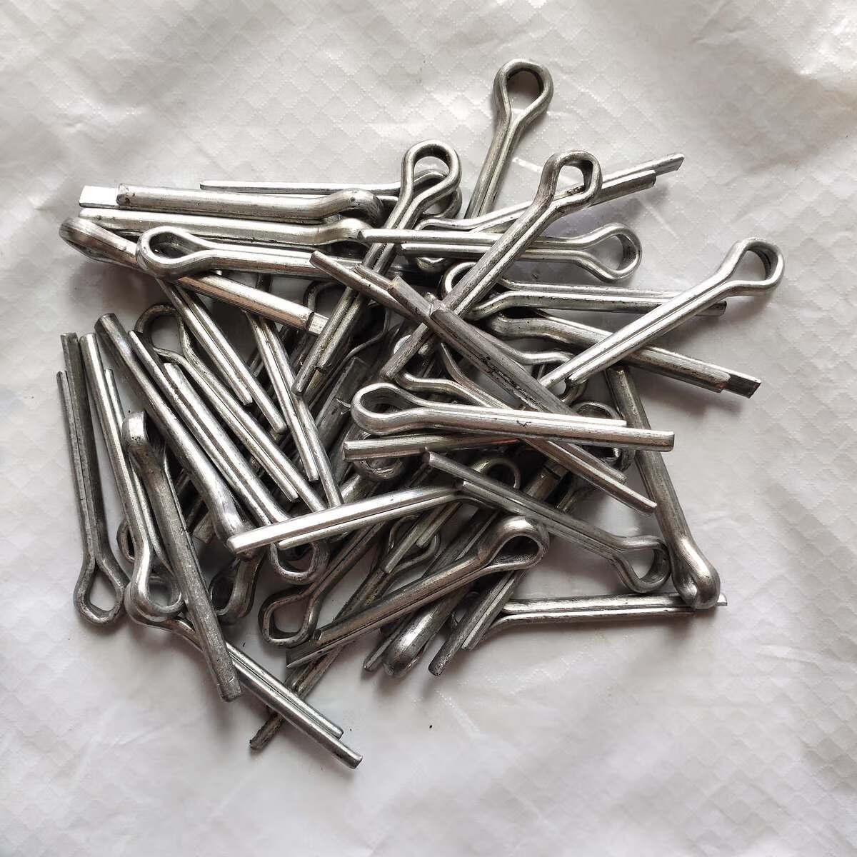 收割机配件碎草秸秆还田机肖子销子座刀库开口销销轴 20*85长_5个 方