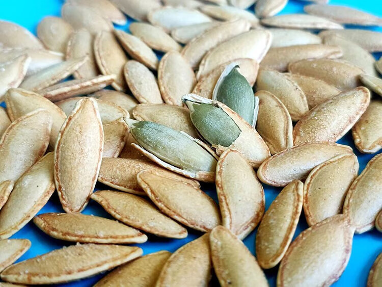 椒盐长粒美人甲原味美指甲南瓜子大颗饱满休闲零食工厂价 椒盐美指甲