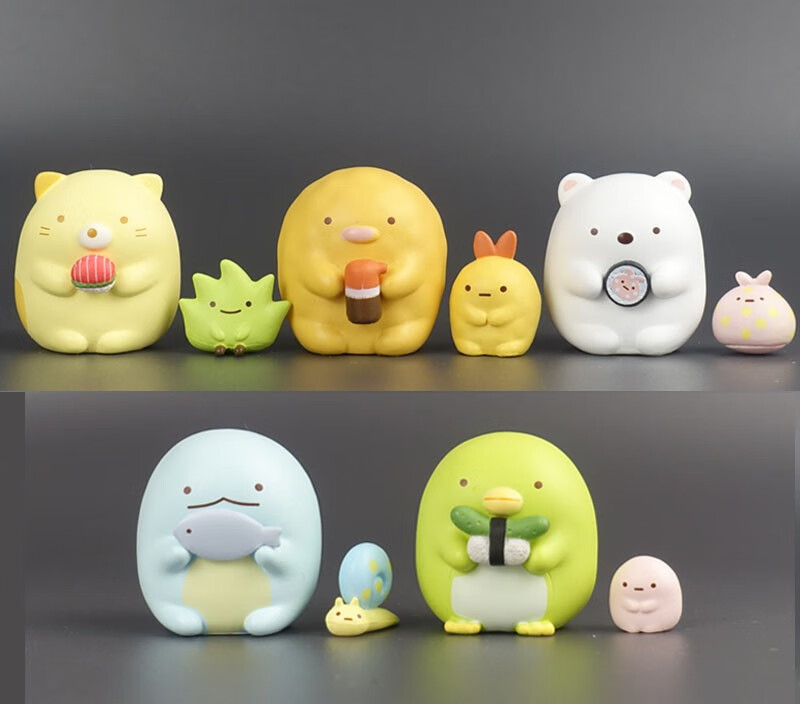 角落生物盲盒 日本动漫二次元可爱少女心玩偶摆件角落君桌面装饰品 5