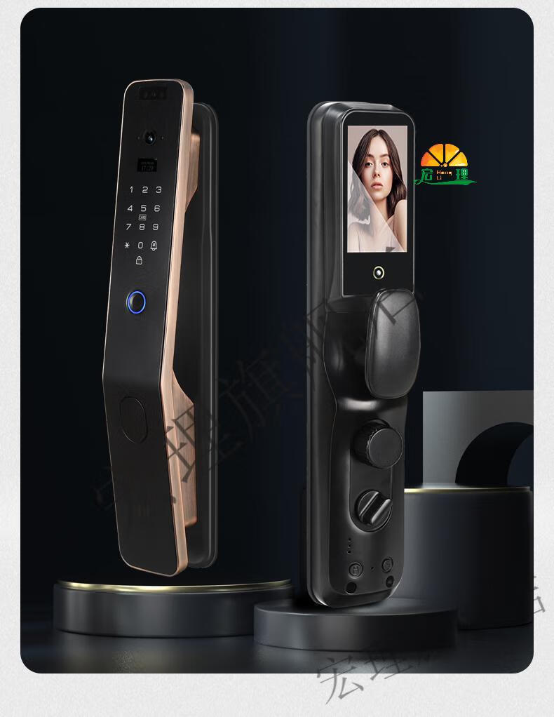 【限·时·秒·杀】恒阳d人脸识别智能锁可视猫眼智能门锁电子密码
