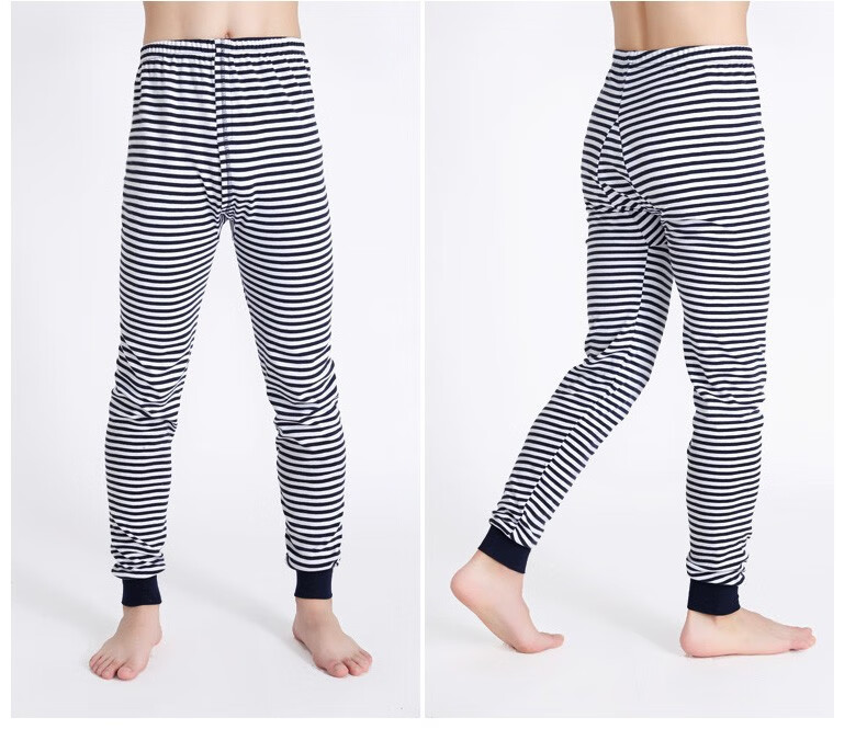 青少年秋裤棉中大童棉毛裤男童睡裤初中生男孩打底保暖裤咖灰单件160