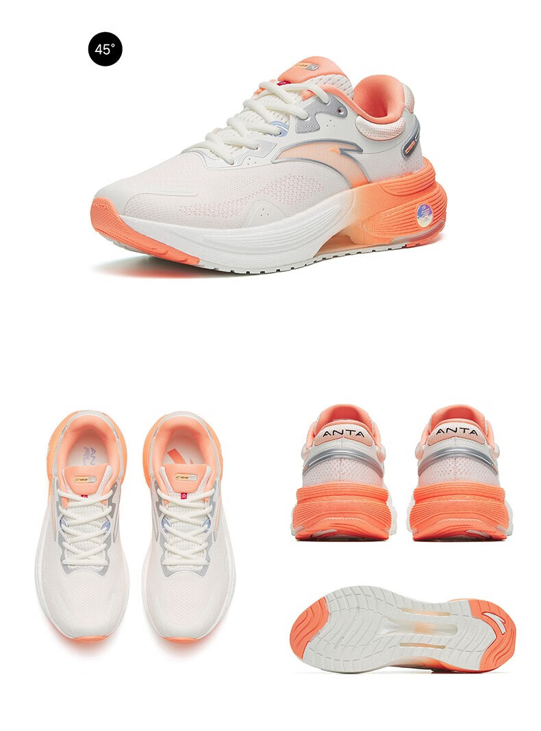 【c100】安踏运动鞋女鞋2022秋季新款氮科技竞速软底缓震跑步鞋女