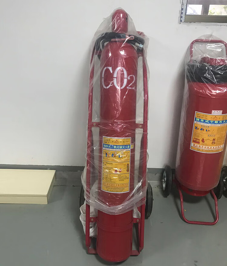 多多手提式二氧化碳灭火器工厂2kg3kg5kg7kg24kg推车式co2气体灭火器