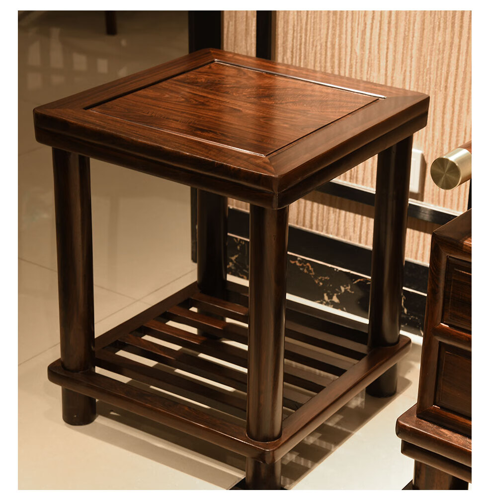 古夷苏木)新中式实木沙发组合客厅整装中式别墅布艺沙发高档家具 六六