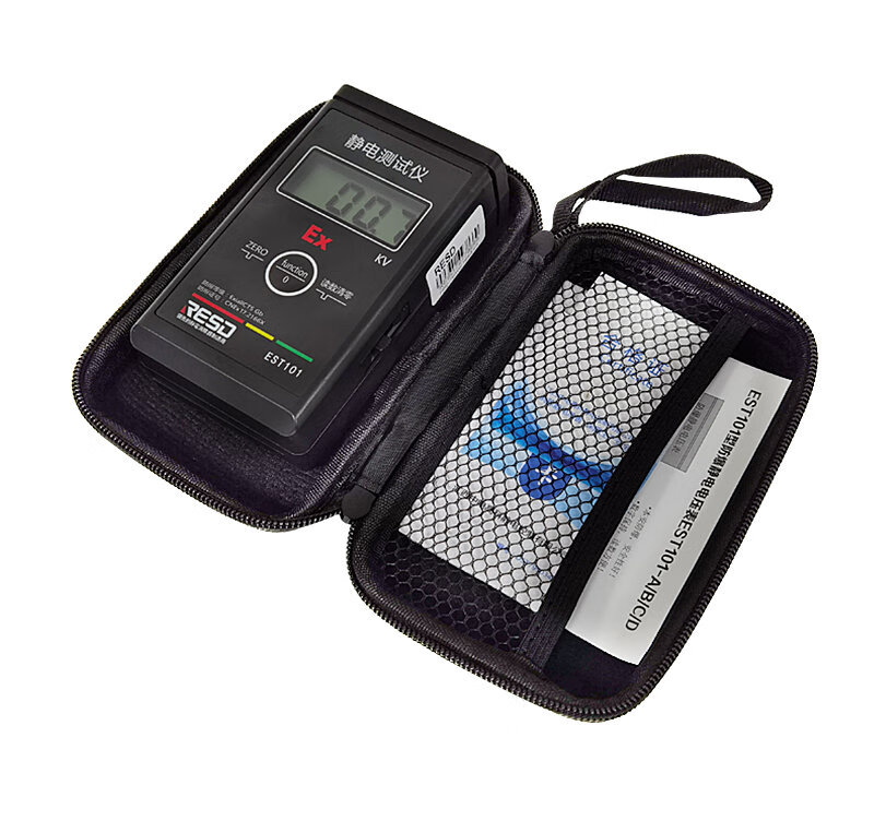 2022全新出口品质静电测试仪est101手持防爆型静电电压表静电仪静电