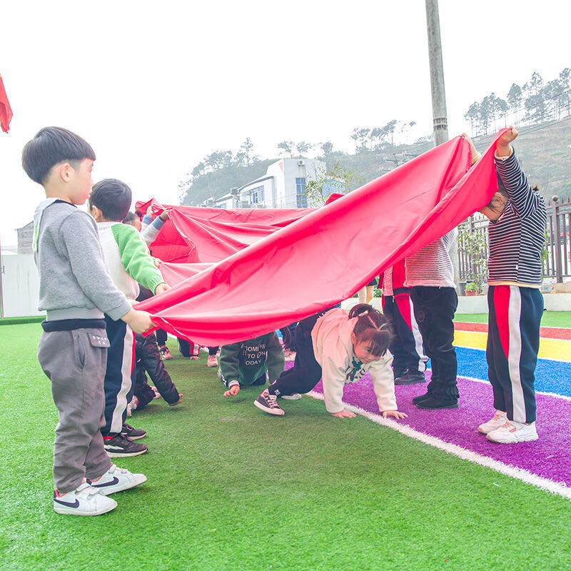 【618活动】幼儿园溜溜布彩虹滑溜布感统训练器材户外玩具体智能活动