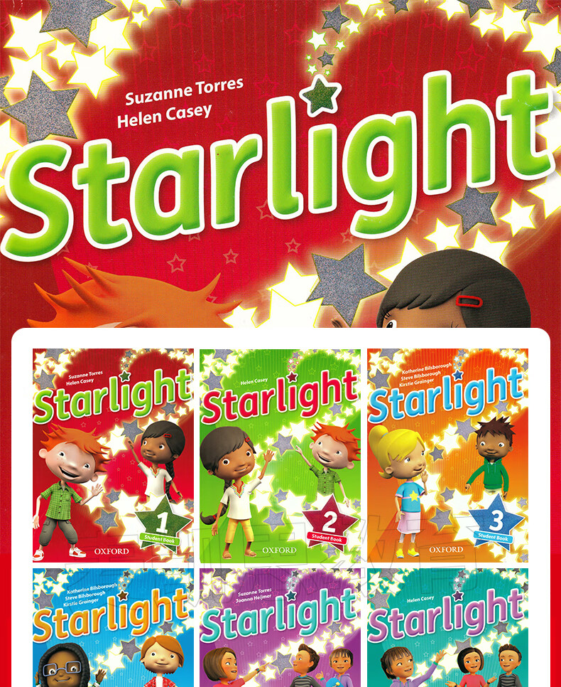 原版进口starlight牛津星光少儿英语教材牛津大学出版少儿综合课程