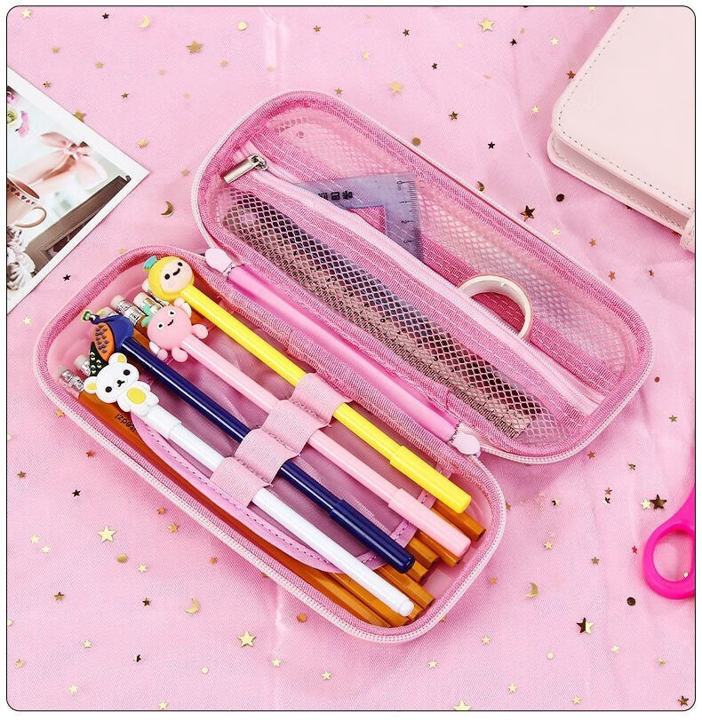 流沙笔袋小学生铅笔盒文具盒大容量密码锁男孩小舞的三年级女孩开学季